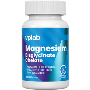 VPLab Magnesium Bisglycinate 60 capsules 2024-11-0212 фото