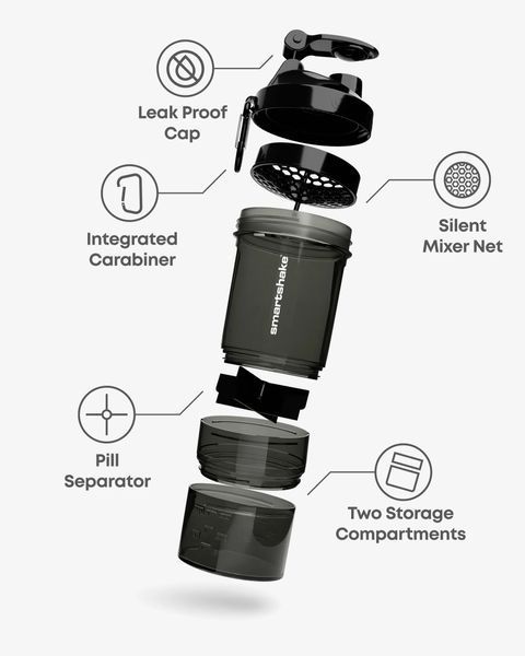 SmartShake Original2Go (Black) 600 мл 09003-01 фото