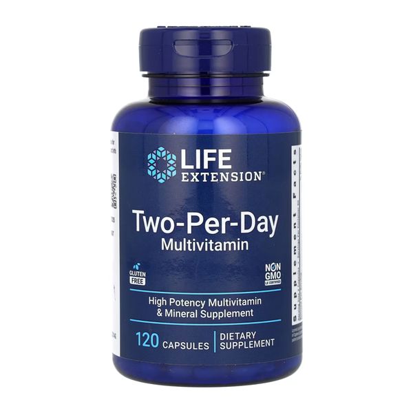 Life Extension Two-Per-Day Multivitamin 120 caps 2022-10-1966 фото