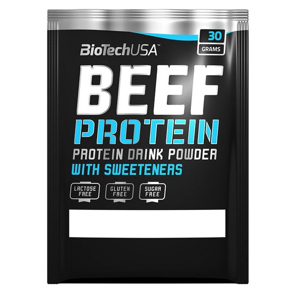 BioTechUSA Beef Protein Полуниця 30г 05991-01 фото