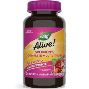 Nature's Way Alive Women's Complete Multivitamin 130 tablets 2022-10-1719 фото
