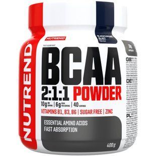Nutrend BCAA 2:1:1 Powder Blackcurrant Blast 400г 21301-01 фото