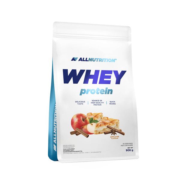 AllNutrition Whey Protein Яблучний Пиріг 908г 100-95-2243720-20 фото