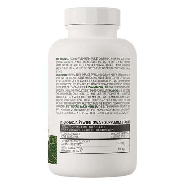 OstroVit Guarana VEGE 90 tablets 08413-01 фото