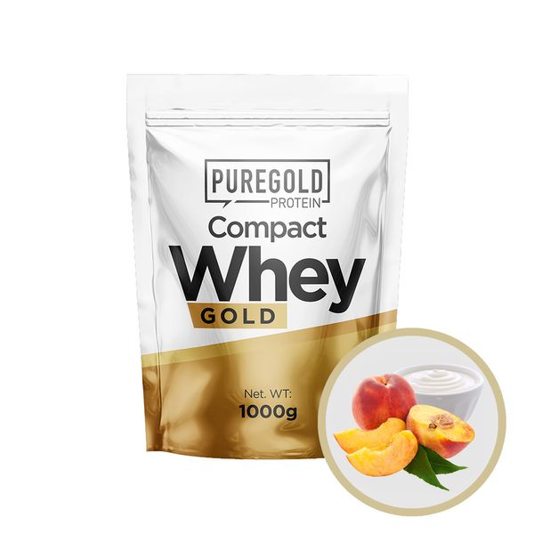 Pure Gold Protein Compact Whey Gold Peach Yoghurt 1000г 2022-09-0506 фото