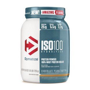 Dymatize ISO 100 (725 g, strawberry) 01847-09 фото