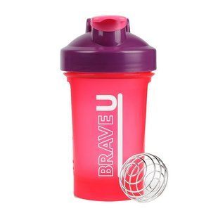 Brave U Shaker With Metal Ball (400 ml red) 24468-01 фото