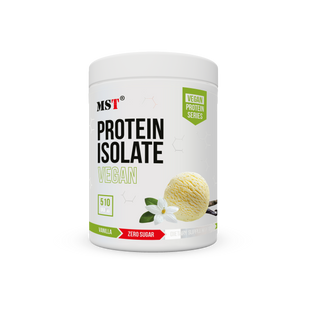 MST Protein Isolate VEGAN Ваніль 510г 20603-01 фото