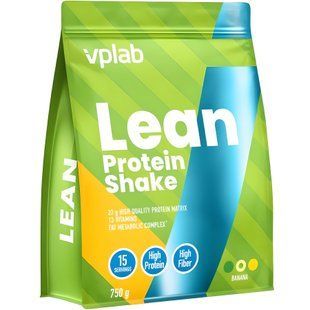 VPLab Lean Protein Shake Банан 750г 2022-10-0534 фото