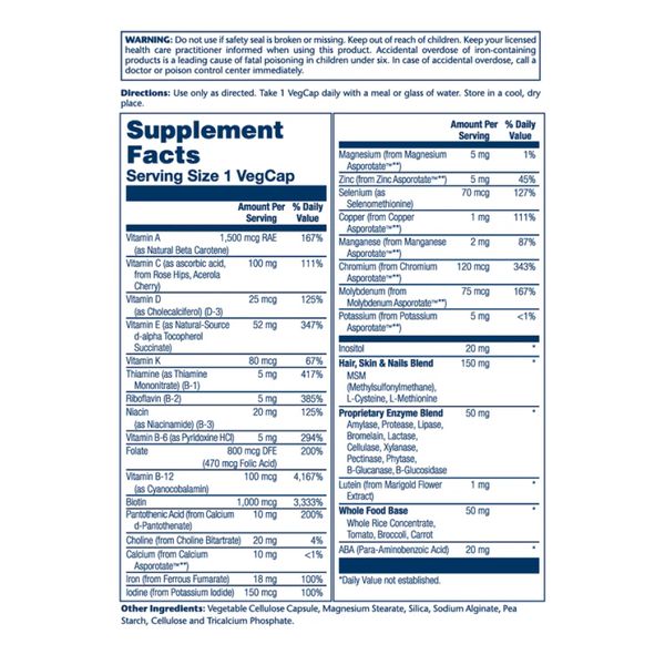 Solary Once Daily Woman Multi-Vitamin 90 vcaps 2023-10-2419 фото