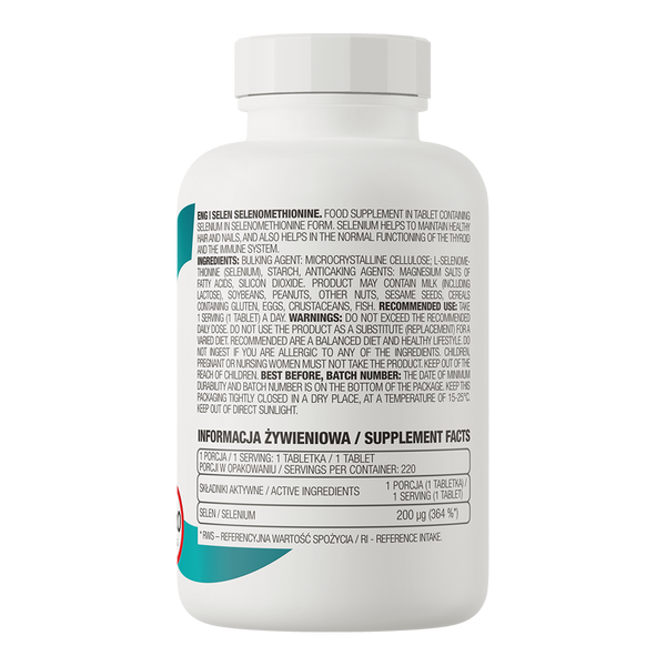 OstroVit Selenium 220 tablets 19565-01 фото