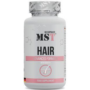 MST Hair Advanced Formula with Keratin 60 capsules 23537-01 фото