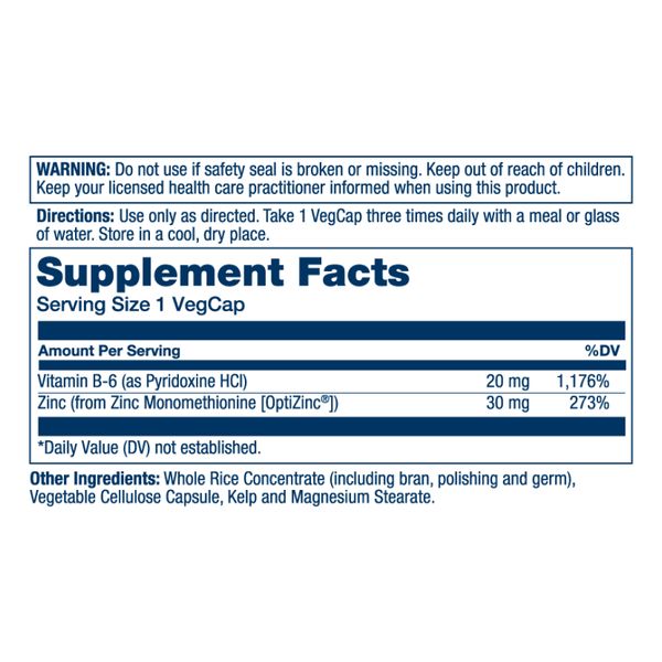 Solary Opti Zinc 30 mg 60 vcaps 2022-10-1791 фото