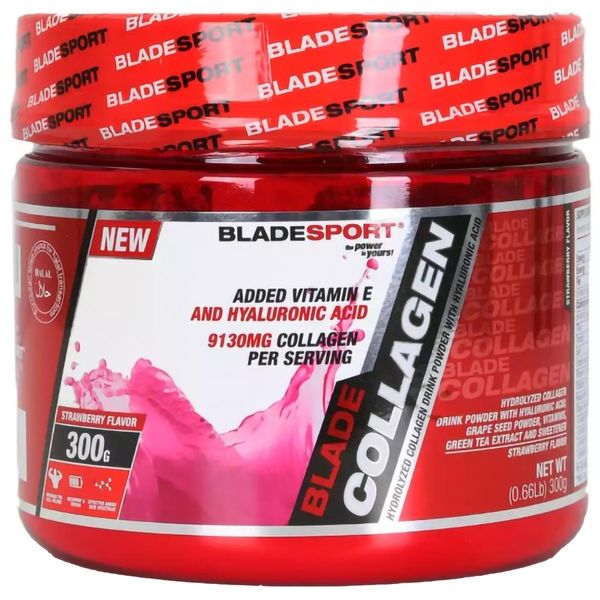 Blade Sport Collagen Полуниця 300г 22860-07 фото