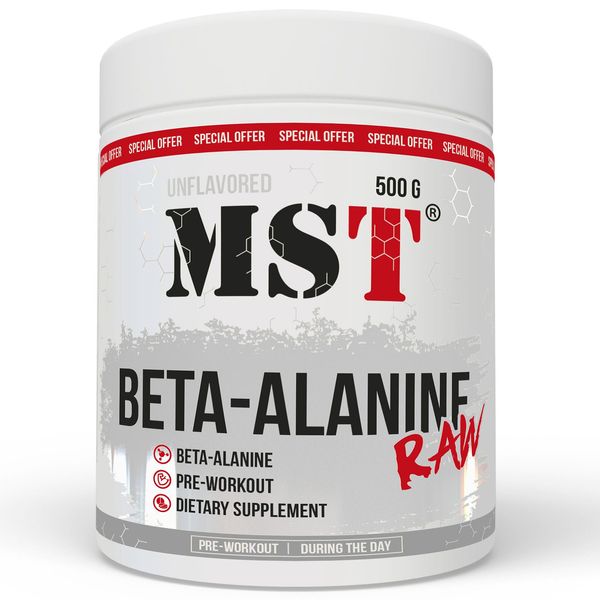 MST Beta-Alanine RAW 500г 18074-01 фото