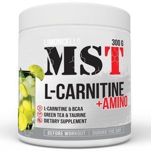 MST L-Carnitine + Amino Лімончело 300г 22004-01 фото