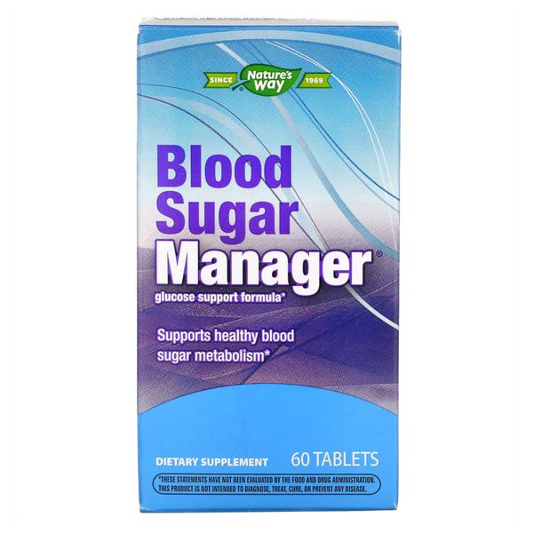 Nature's Way Blood Sugar Manager 60 tabs 2022-10-1070 фото