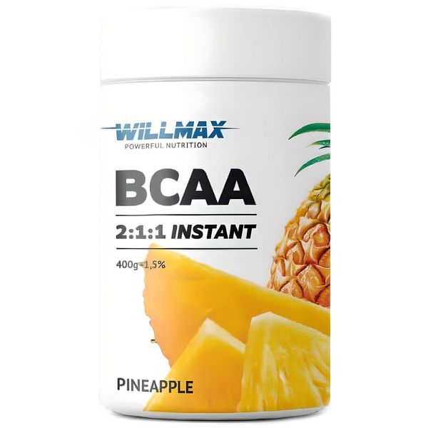 Willmax BCAA 2:1:1 Ананас 400г 10563-08 фото