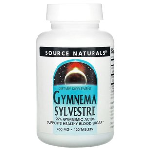 Source Naturals Gymnema Sylvestre 120 tabs 22717-01 фото