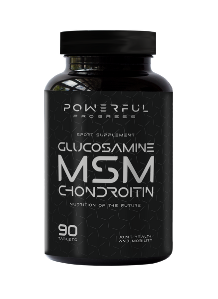 Powerful Progress Glucosamine-Chondroitin + MSM 90 tabs 20825-01 фото