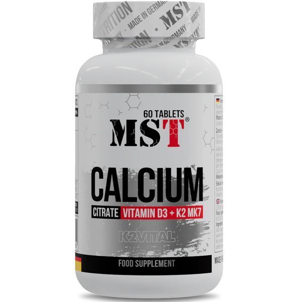 Купити MST Calcium Citrate D3+K2-MK7 60 tablets 22993-01 в інтернет ...