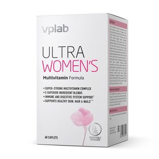 VPLab Ultra Women's Multivitamin Formula 180 caps 2022-10-1448 фото