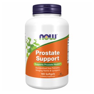 NOW Prostate Support 180 Softgels 2022-10-1327 фото