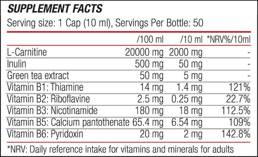 Blade Sport L-Carnitine 100 000 Вишня 500 мл 22868-01 фото