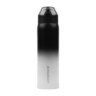Uzspace X4 Gradient Waterboottle 4201 500 ml black-white 23550-01 фото