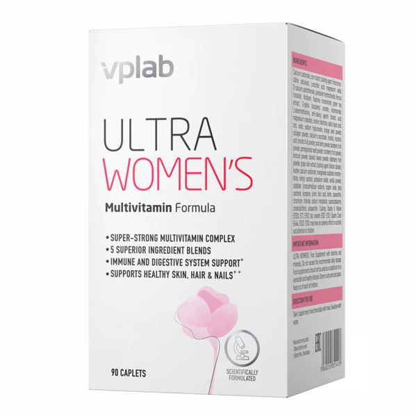 VPLab Ultra Women's Multivitamin Formula 90 caps 2022-10-0275 фото