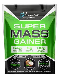 Powerful Progress Super Mass Gainer Кокос 1кг 08198-13 фото