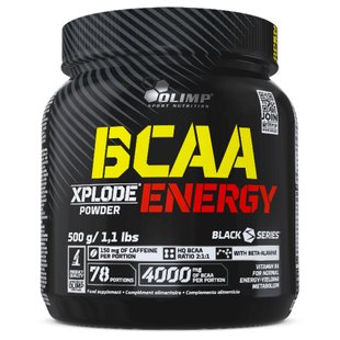 Olimp BCAA Xplode Powder Energy Xplosion Cola 500г 09174-02 фото