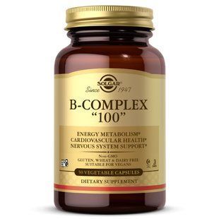 Solgar B-Complex 100 50 capsules 11789-01 фото