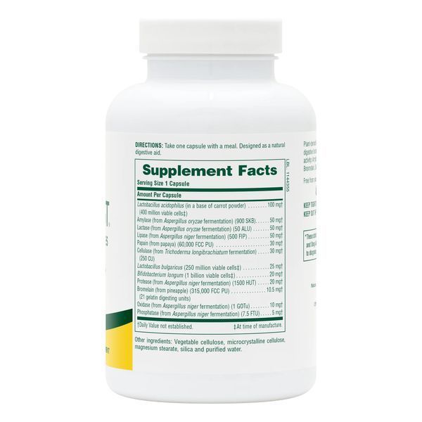NaturesPlus Vibra-Gest 180 capsules 2023-10-6845 фото