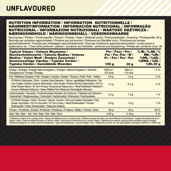 Optimum Nutrition 100% Whey Gold Standard Натуральний 870г 00114-27 фото