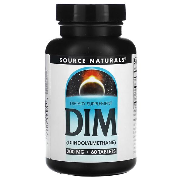 Source Naturals DIM 200 mg 60 tabs 22719-01 фото