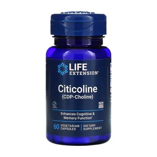 Life Extension Citicoline (CDP-Choline) 60 vcaps 2022-10-1900 фото