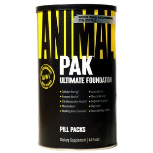 Animal Pak 44 packs  00133-01 фото