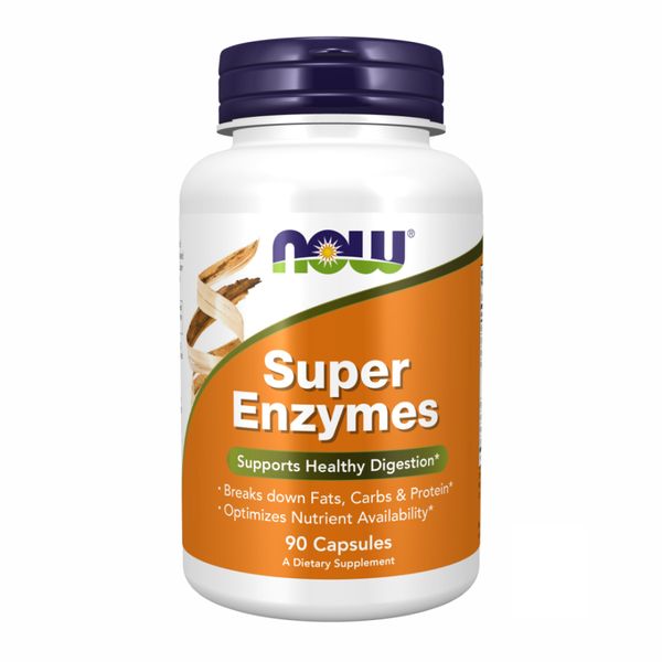 NOW Super Enzymes 90 caps 100-58-7842699-20 фото