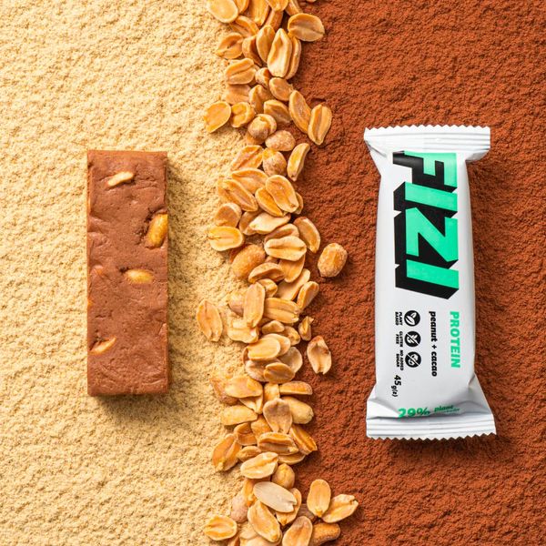 FIZI Protein Bar Peanut + Cacao 45г 21400-01 фото