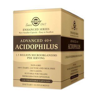 Solgar Advanced 40+ Acidophilus (120 veg caps) 19085-01 фото
