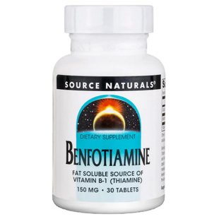 Source Naturals Benfotiamine 30 tabs 22720-01 фото