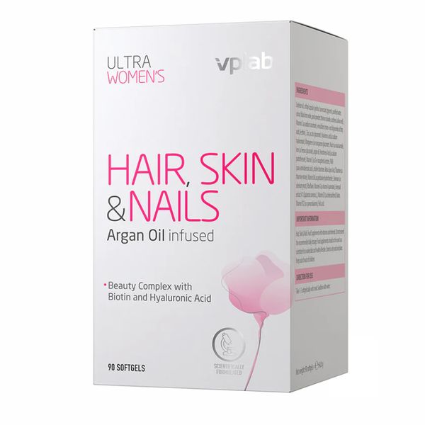 VPLab Ultra Women's Hair, Skin & Nails 90 Softgels 2022-10-0495 фото