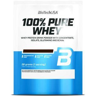 BioTechUSA 100% Pure Whey Шоколад Арахісове Масло 28г 10273-09 фото