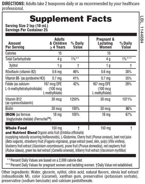 NaturesPlus HEMA-PLEX Liquid Iron 250 мл 2023-10-4412 фото