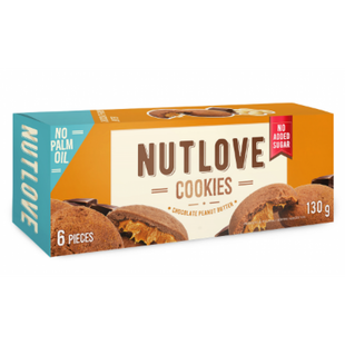 AllNutrition NutLove Cookies Шоколад Арахісове Масло 130г 100-21-8863065-20 фото