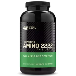 Optimum Nutrition Superior Amino 2222 320 tabs 00052-01 фото