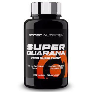Scitec Nutrition Super Guarana 100 tabs 06046-01 фото