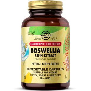 Solgar SFP Boswellia Resin Extract 60 vegetable capsules 2022-10-1556 фото