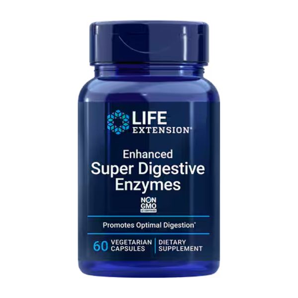 Life Extension Enhanced Super Digestive Enzymes 60 veg caps 2023-10-2659 фото